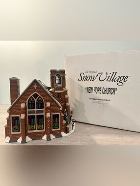 Department 56 Snow Village - New Hope Church